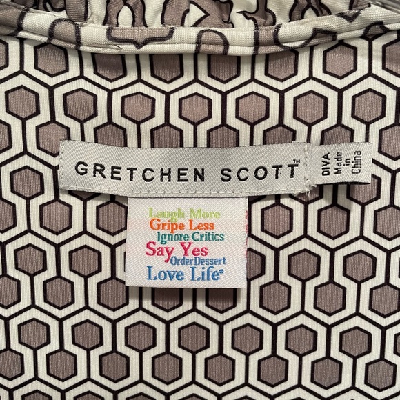 Gretchen Scott Ruffneck dress Diva - Picture 2 of 2